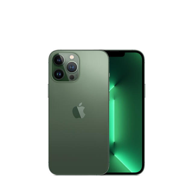国内配送】 iPhone アルパイングリーン 128gb promax 【新品未開封