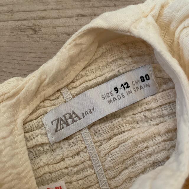 ZARA(ザラ)のzara ベビー服　ワンピース キッズ/ベビー/マタニティのキッズ服女の子用(90cm~)(ワンピース)の商品写真