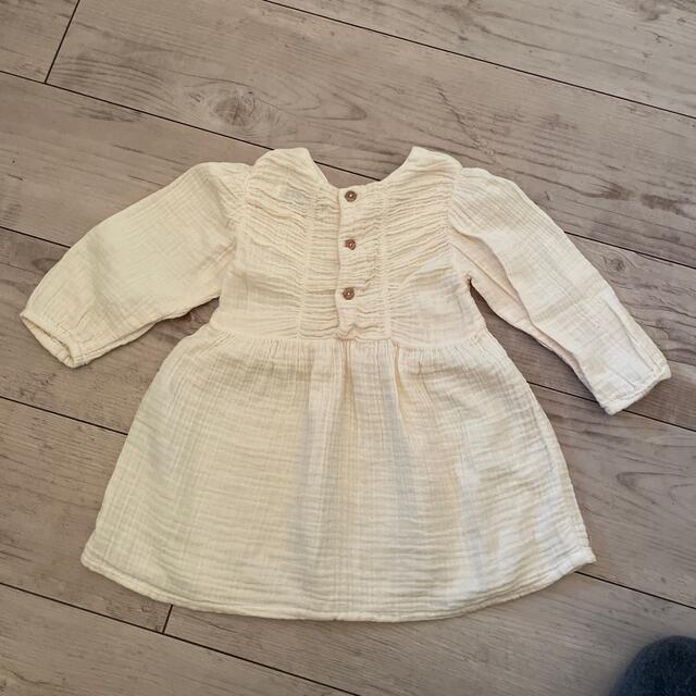 ZARA(ザラ)のzara ベビー服　ワンピース キッズ/ベビー/マタニティのキッズ服女の子用(90cm~)(ワンピース)の商品写真