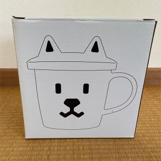 ソフトバンク(Softbank)の新品未使用 SoftBank 非売品 お父さんフタ付きマグカップ(グラス/カップ)