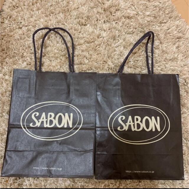 SABON(サボン)のサボン　SABON 袋　紙袋 レディースのバッグ(ショップ袋)の商品写真