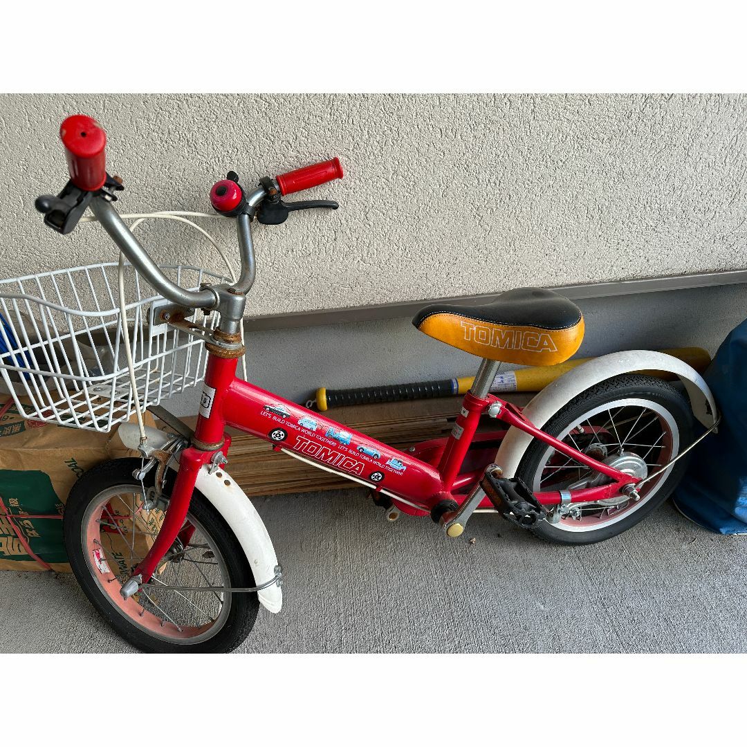 ANATOMICA(アナトミカ)の子供用TOMICA 自転車　高35ＣＭ 14型 スポーツ/アウトドアの自転車(自転車本体)の商品写真