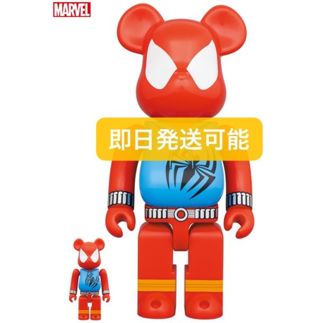 BE@RBRICK SCARLET SPIDER 100％ & 400％