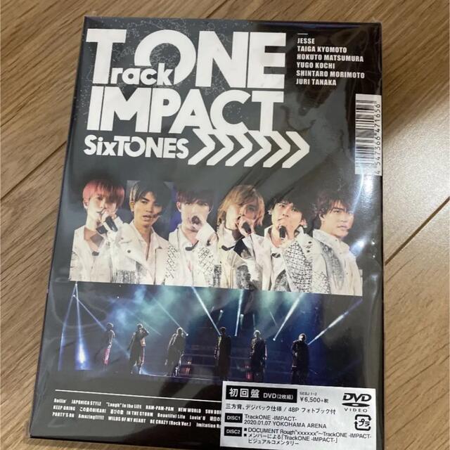 正規品！SixTONES TrackONE IMPACT DVD 初回盤