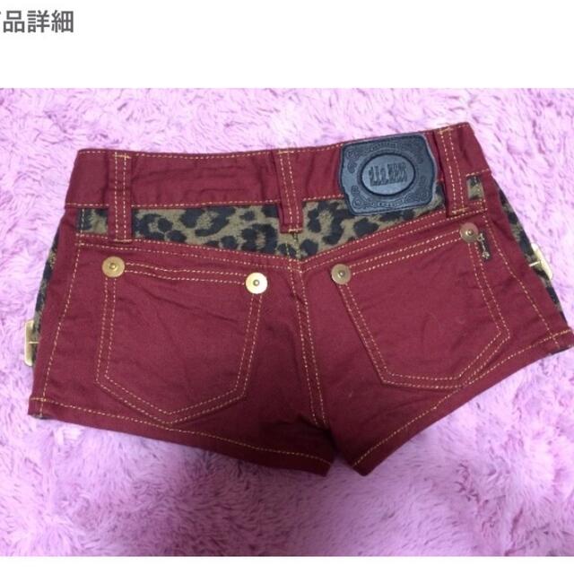 d.i.a - 美品♡d.i.a.♡サイドヒョウ柄ベルト付ショーパンの通販 d.i.a - 美品♡d.i.a.♡サイドヒョウ柄ベルト付ショーパンの通販