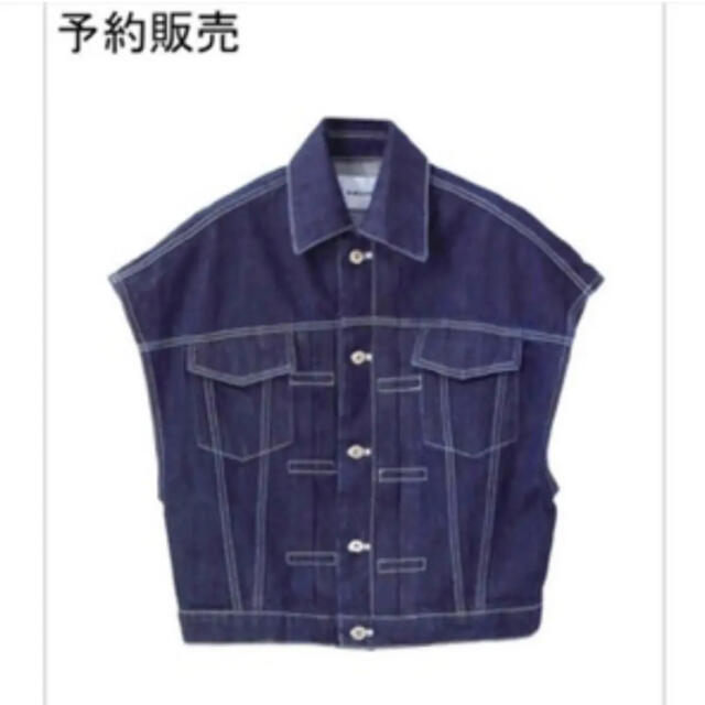machatt マチャット デニム ベスト ノースリーブ 世界的に有名な www