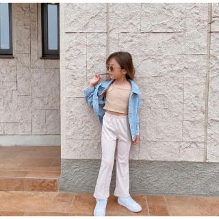 ザラキッズ(ZARA KIDS)のSALE韓国子供服　センターラインフレアパンツ(パンツ/スパッツ)