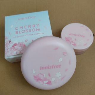 イニスフリー(Innisfree)のイニスフリー　ノーセバムパウダークッション&ミネラルカラーパウダー(ファンデーション)