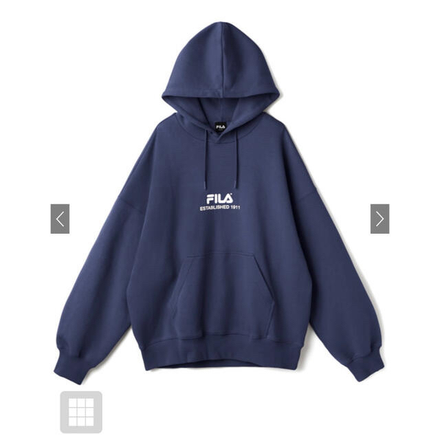 FILA(フィラ)のFILA GRL BTS着用モデル フード付きパーカー レディースのトップス(パーカー)の商品写真