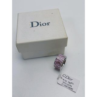 クリスチャンディオール(Christian Dior)のB204 未使用 クリスチャンディオール リング トロッター ピンク 指輪 9号(リング(指輪))