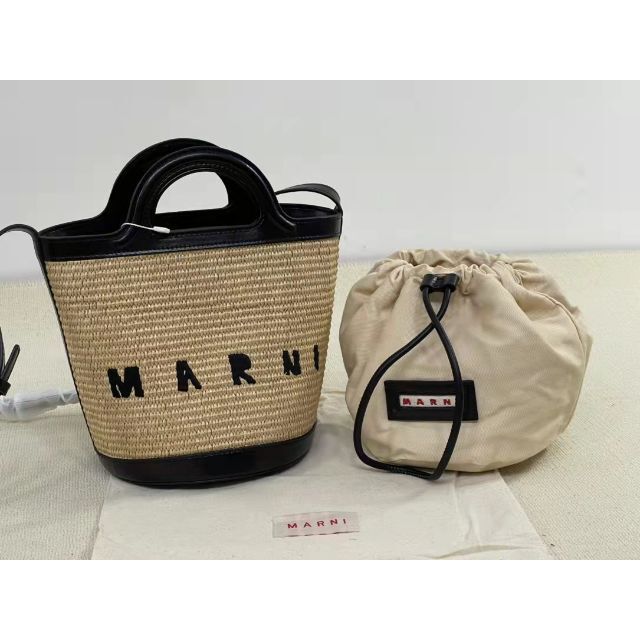 【良好品】 カゴバック MARNI  - Marni ショルダーバッグ かごバッグ ハンドバッグ マルニ トートバッグ
