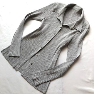 イッセイミヤケ(ISSEY MIYAKE)のissey miyake イッセイミヤケ　プリーツプリーズ　長袖シャツ　(シャツ/ブラウス(長袖/七分))