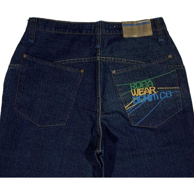 Rocawear - ロカウェア ROCA WEAR DENIM CO 刺繍 デニムパンツ W32の通販 by Enough（イナフ）～輸入