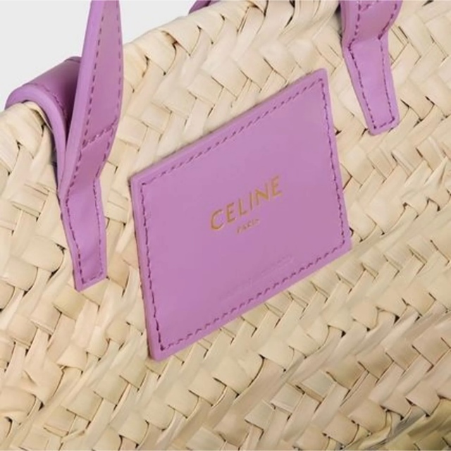 celine(セリーヌ)のレアカラー　セリーヌ　パニエ　かごバッグ レディースのバッグ(かごバッグ/ストローバッグ)の商品写真