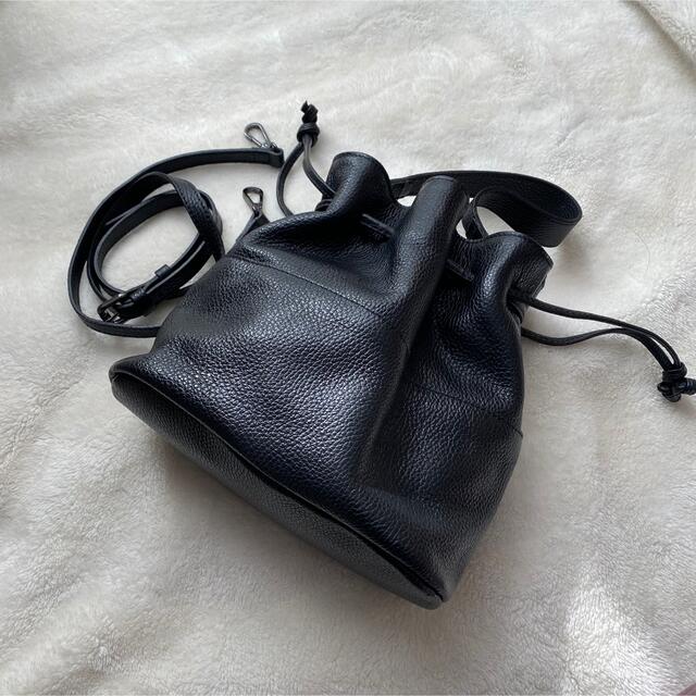 おしゃれ UNITED ARROWS ハンド/ショルダーバッグ 本革 ブラック 通販 UNITED ARROWS ハンド/ショルダーバッグ 本革 ブラック