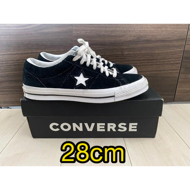 converse one star ox black 28cm