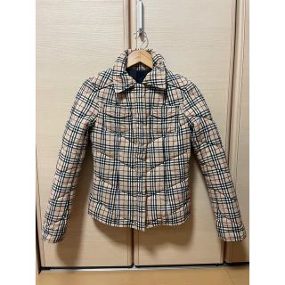 バーバリーブルーレーベル(BURBERRY BLUE LABEL)のBurberry バーバリー ブルーレーベル ノヴァチェック ブルゾン  ダウン(ブルゾン)