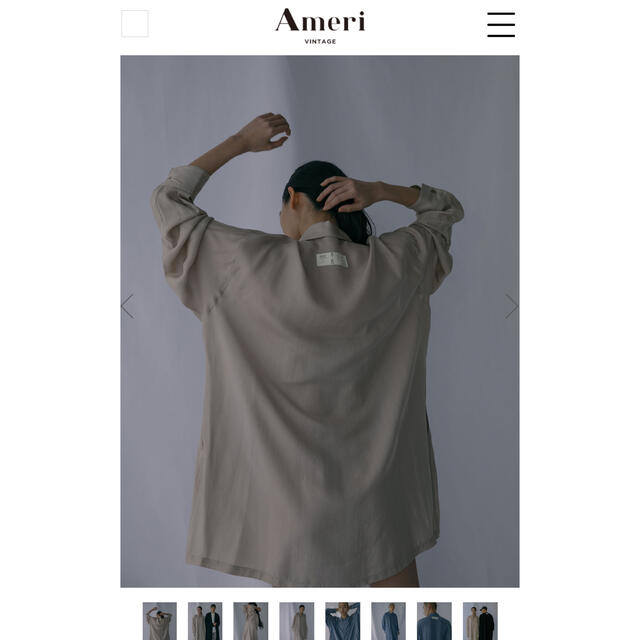 N.HOOLYWOOD for AMERI PATTERN NO SHIRT - シャツ/ブラウス(長袖/七分)