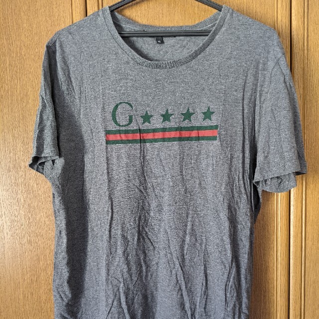 GUCCI 半袖Tシャツ ダークグレー XLサイズ イタリア製 グッチ-
