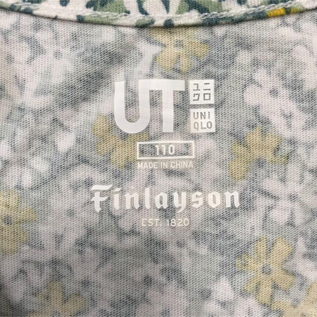 UNIQLO(ユニクロ)のユニクロ☆ワンピース 110 ①フィンレイソン キッズ/ベビー/マタニティのキッズ服女の子用(90cm~)(ワンピース)の商品写真