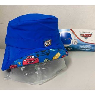 ディズニー(Disney)の新品 ★ コストコ ディズニー カーズ キッズ 帽子 ハット 日除け付 Cars(帽子)