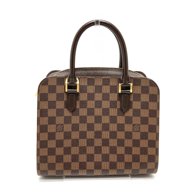 ルイヴィトン LOUIS VUITTON トリアナ N51155 ダミエ トートバッグ ハンドバッグ ダミエキャンバス エベヌ