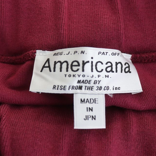 AMERICANA(アメリカーナ)のアメリカーナ ドゥーズィエムクラス取り扱い 21SS パイル パンツ ワイド レディースのパンツ(その他)の商品写真