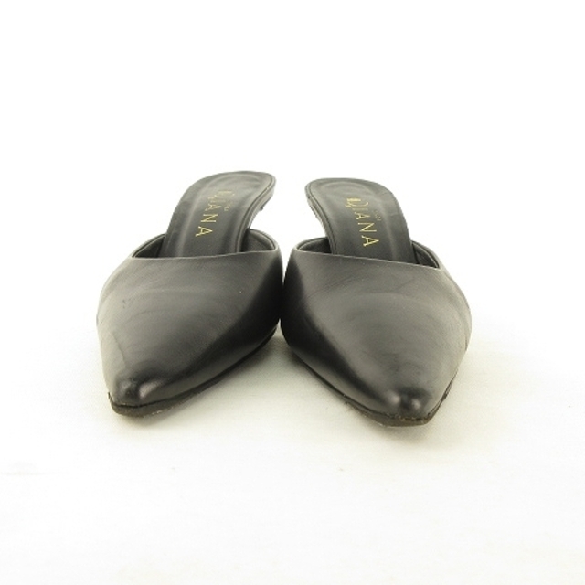 DIANA(ダイアナ)のダイアナ ミュール パンプス ポインテッドトゥ 22cm 黒 IBO22  レディースの靴/シューズ(ハイヒール/パンプス)の商品写真