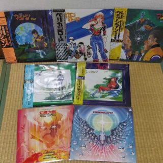 LP/全て美盤 美品/アニメ サントラレコード 7枚セットまとめて