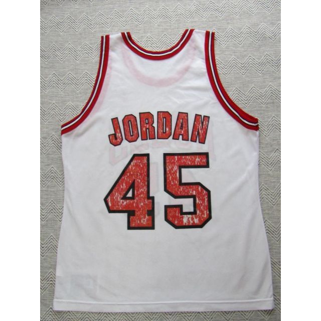 Champion(チャンピオン)のNBA BULLS マイケル・ジョーダン JORDAN #45 ユニフォーム スポーツ/アウトドアのスポーツ/アウトドア その他(バスケットボール)の商品写真