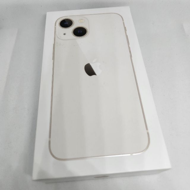 美品】Apple 最新 iPhone 13 mini 256GB スターライト 美品】Apple 最新 iPhone 13 mini 256GB スターライト