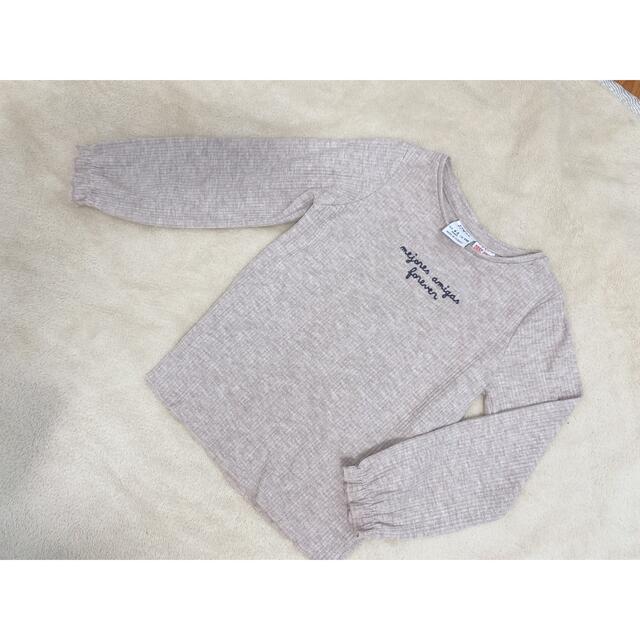 ZARA(ザラ)のZARA 110 トップス・ボトムス　セット キッズ/ベビー/マタニティのキッズ服女の子用(90cm~)(Tシャツ/カットソー)の商品写真