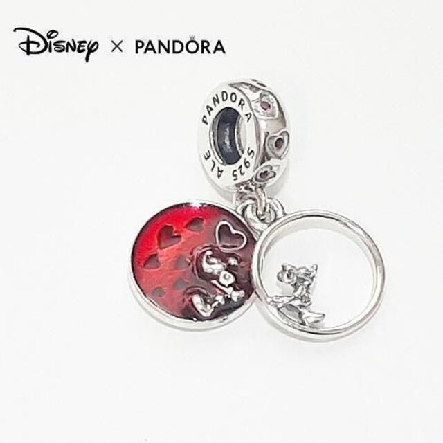 Disney(ディズニー)のDisney × PANDORA チャーム ミッキー&ミニー レディースのアクセサリー(チャーム)の商品写真