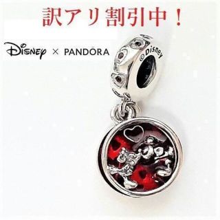 ディズニー(Disney)のDisney × PANDORA チャーム ミッキー&ミニー(チャーム)