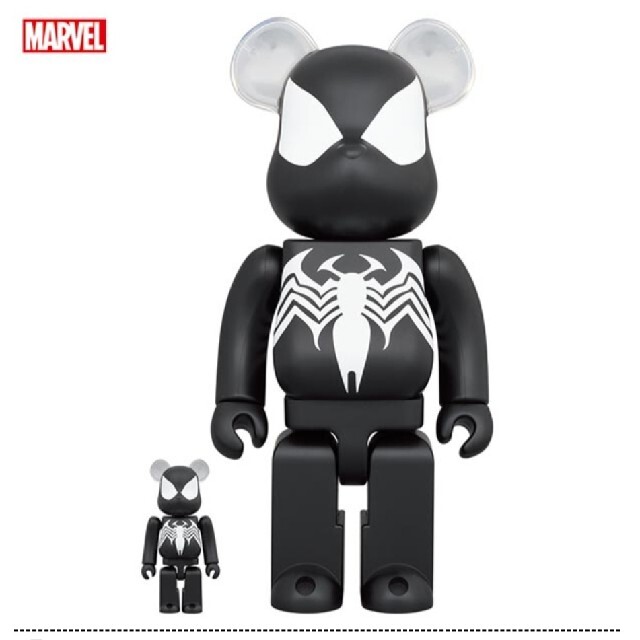 BE@RBRICK SPIDER-MAN BLACK COSTUME