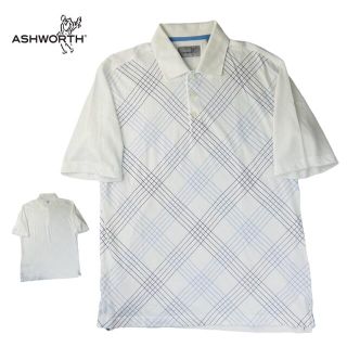 アシュワース(Ashworth)の人気【極美品/A】ASHWORTH アシュワース ゲームシャツ ポロシャツ L(ウエア)