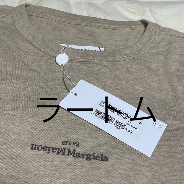 Maison Martin Margiela - MAISON MARGIELA 22ss ロゴTシャツ 48 新品