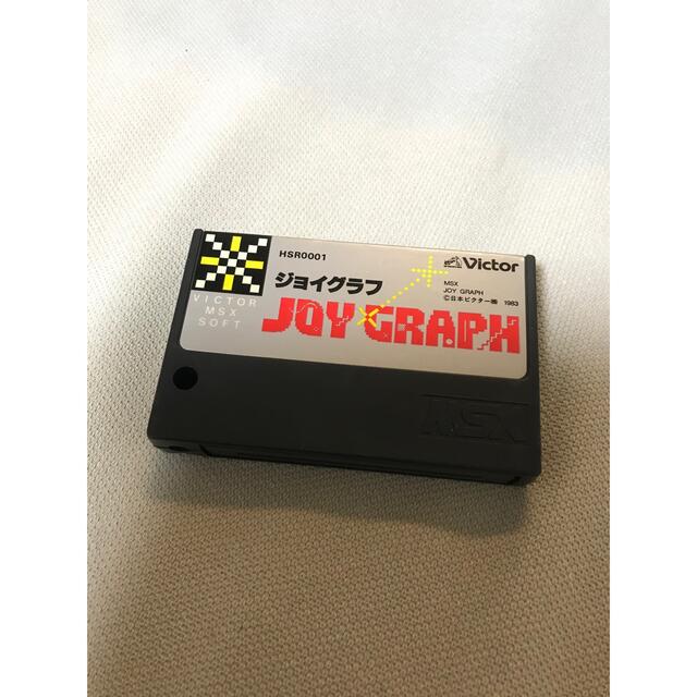 プレミア　MSX JOY GRAPH ジョイグラフ　赤文字 かなり珍しいです