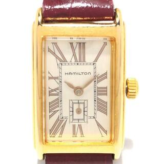 ハミルトン 腕時計(レディース)（ゴールド/金色系）の通販 100点以上 