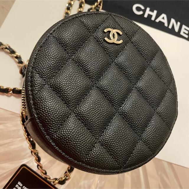 CHANEL(シャネル)の限定お値下げ★CHANEL ラウンドポシェット ラムスキン レディースのバッグ(ショルダーバッグ)の商品写真