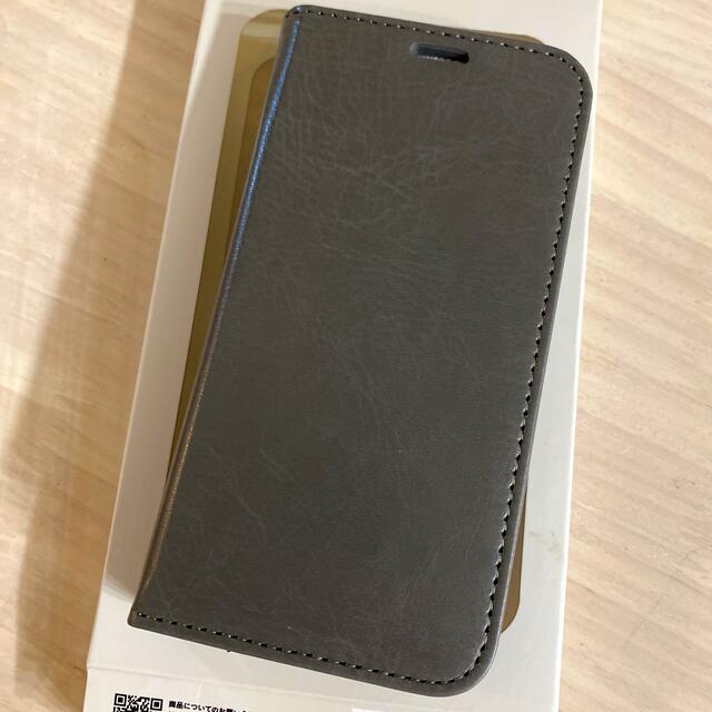 iPhone(アイフォーン)のoregalo OREGALO DIARY CASE IP12 MINI グレー スマホ/家電/カメラのスマホアクセサリー(モバイルケース/カバー)の商品写真