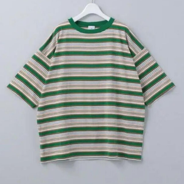 6 (ROKU)(ロク)のisopp様専用☆6(ROKU) マルチボーダーTシャツ レディースのトップス(Tシャツ(半袖/袖なし))の商品写真