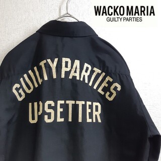 ワコマリア(WACKO MARIA)の【WACKOMARIA/ワコマリア】 プリント 長袖 シャツ ブラック S(シャツ)