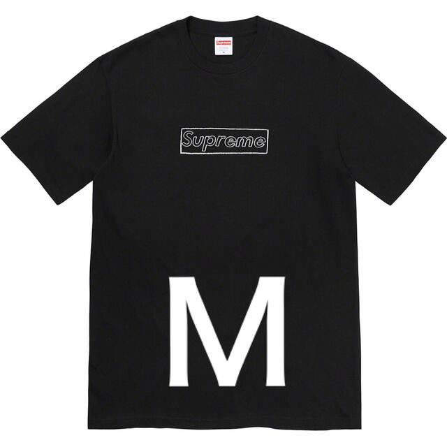 正規代理店 Supreme KAWS Chalk Logo Tee Tシャツ/カットソー(半袖/袖なし)