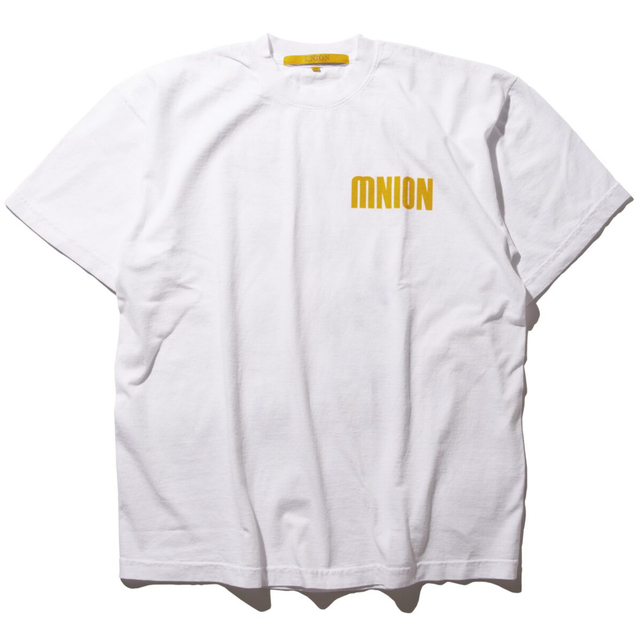 新品未使用 MIN-NANO ミンナノ UNION ユニオンコラボ Tシャツ