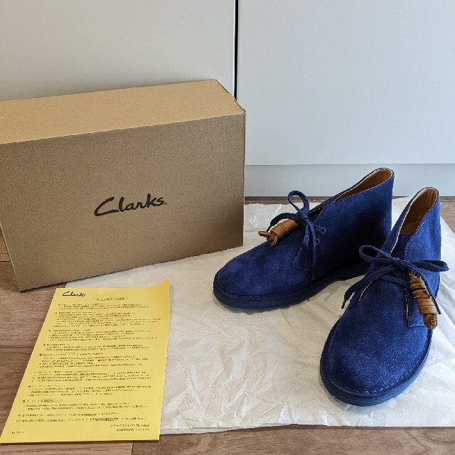 新品 Clarks デザートブーツ 未使用 クラークス ショートブーツ