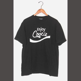 クーティー(COOTIE)のCOOTIE クーティー プリント 半袖Tシャツ ブラック(Tシャツ/カットソー(半袖/袖なし))