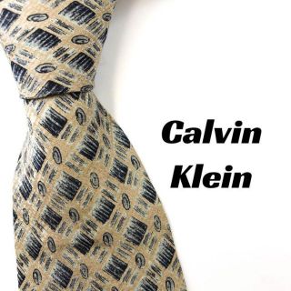 カルバンクライン(Calvin Klein)の【2924】良品！Calvin Klein カルバンクライン　ネクタイ(ネクタイ)