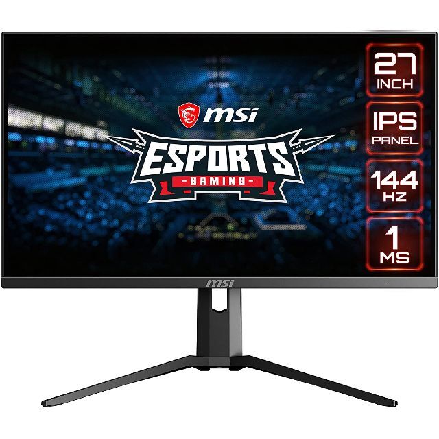 IPS表面タイプ美品144Hz 27インチ MSI Optix MAG273R ゲーミングモニタ