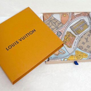 ルイヴィトン(LOUIS VUITTON)の美品♡LOUIS VUITTON シルク スカーフ(バンダナ/スカーフ)